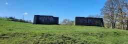 Two rifle range targets, Durham City 18/11/2021